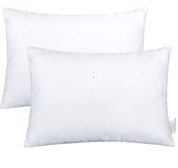 Toddler Pillow Insert 13x18 100% Cotton